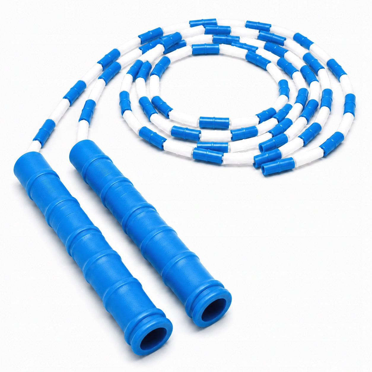 Bead jump rope for athletes adjustable CrossFit freestyle 305cm Y3S Color blue