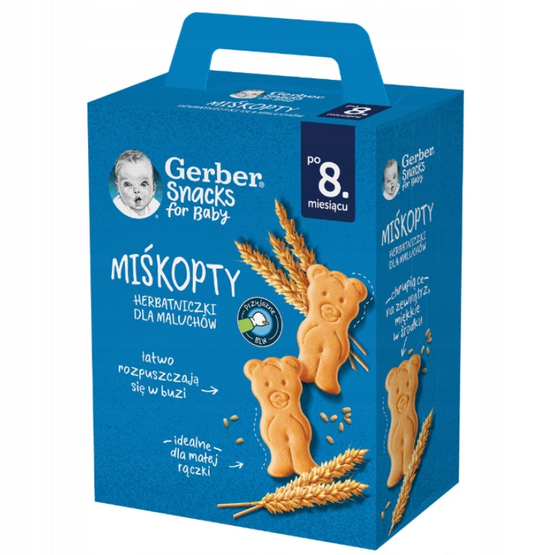 Bear Biscuits for Children Vitamins 8 m+ Gerber Nestle 180 g
