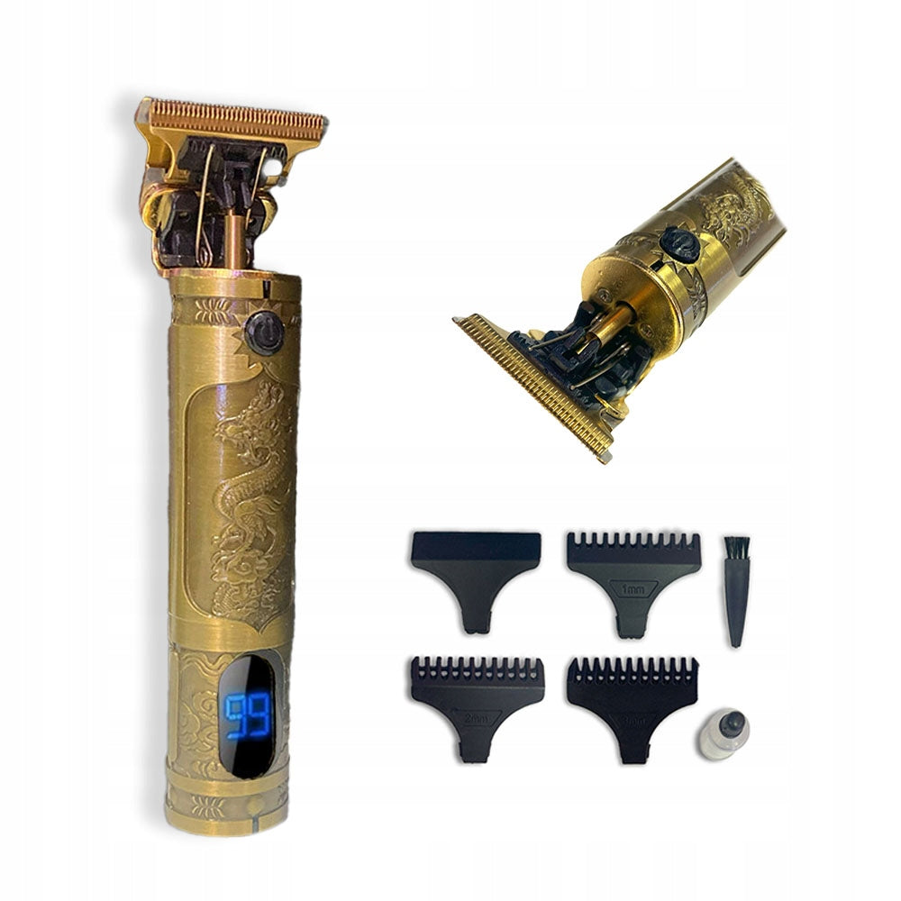 Beard Hair Trimmer Machine with 4 Caps for USB-C Packaging status original