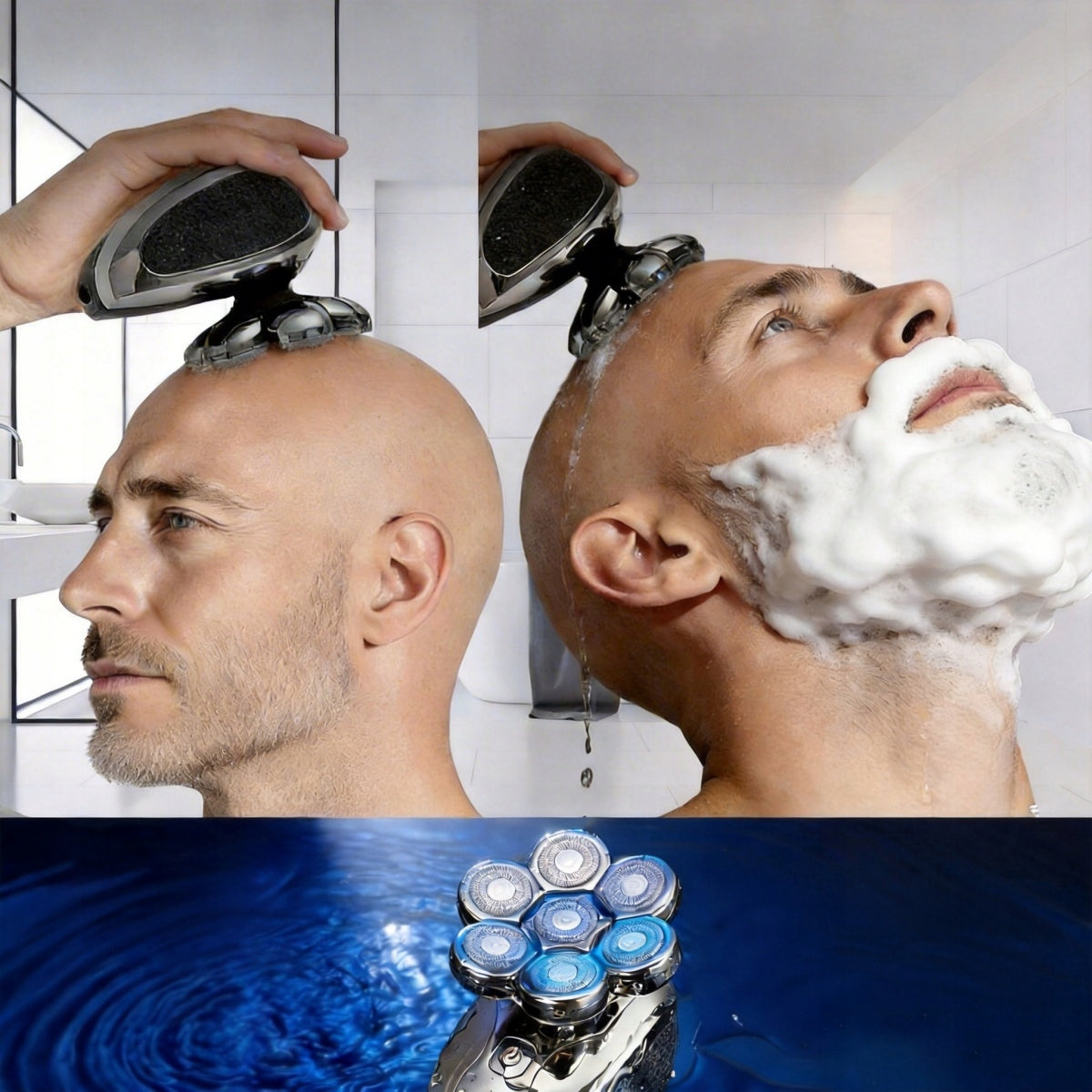 Beard Head Shaving Shaver Beard Head Trimmer 5 in 1 Packaging status original