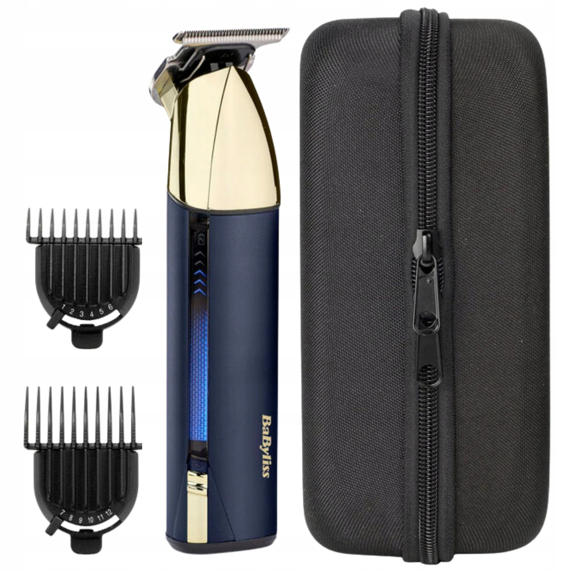 Beard and facial hair trimmer BaByliss Super X-Metal T992E Waterproof Case