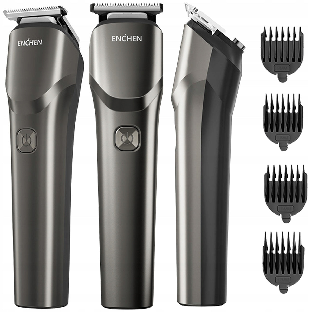Beard hair clipper TRIMMER Enchen BEARDO 2 + 4 tips