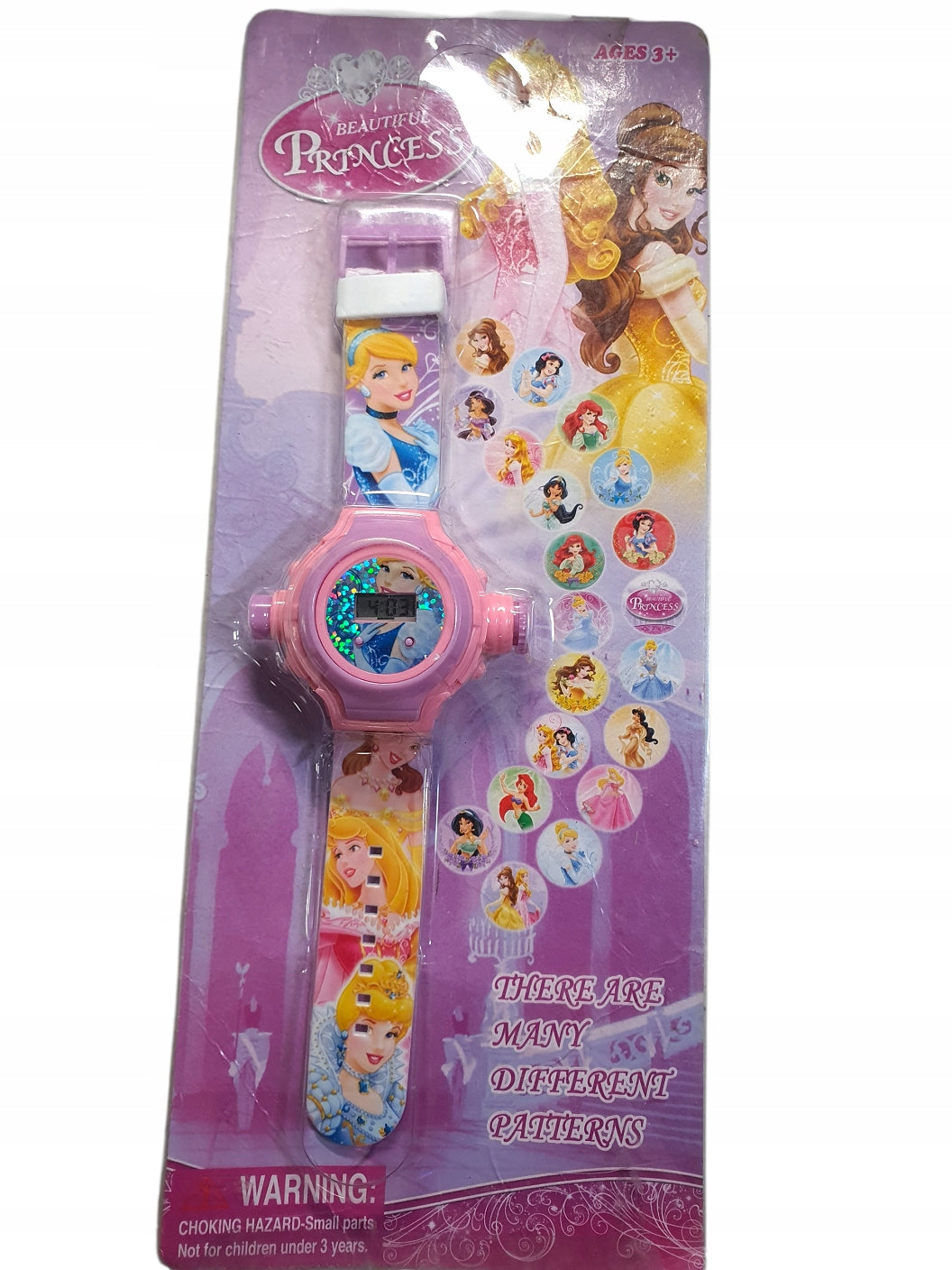 Beautifull Princess watch, for girls 3+ Disney theme Packaging status original