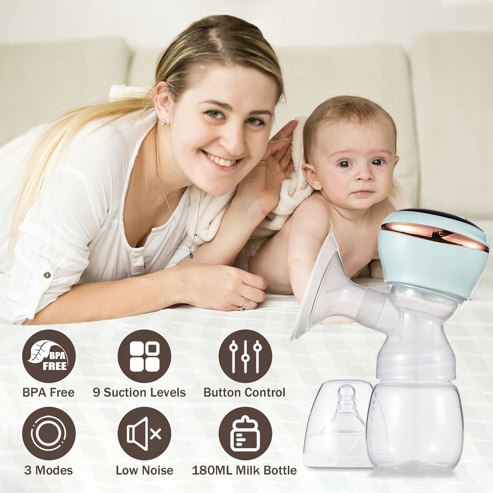 Bebebao T1 Integrated Electric Chest Pump for KH Feeding