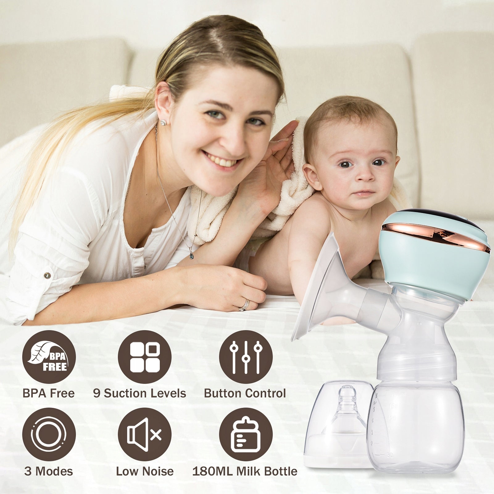 Bebebao T1 Integrated Electric Chest Pump for RN Feeding