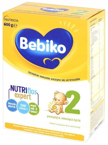 Bebiko 2 NUTRIflor Expert 2 x 600g Manufacturer code 5900852921339