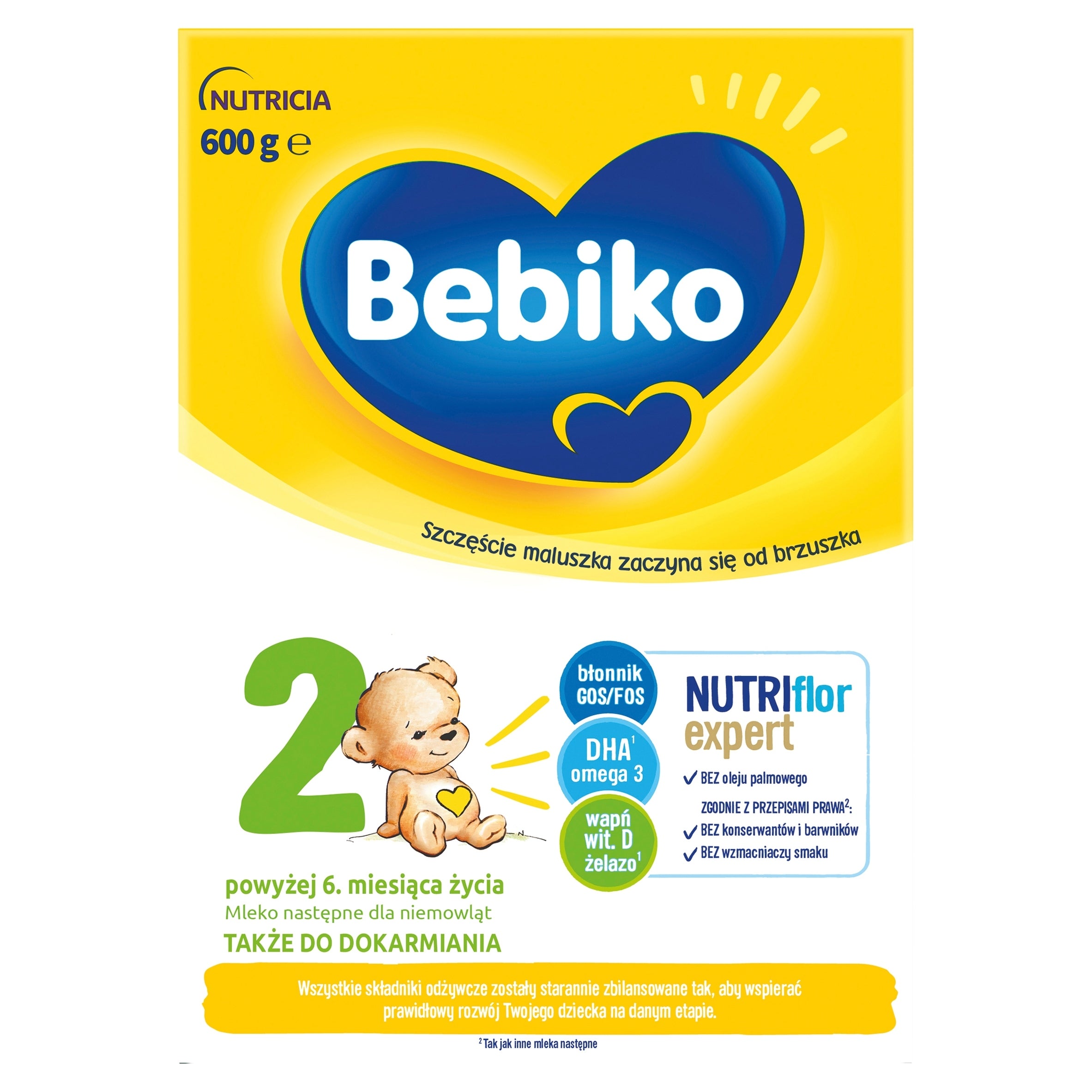 Bebiko 2 NUTRIflor Expert 2 x 600g