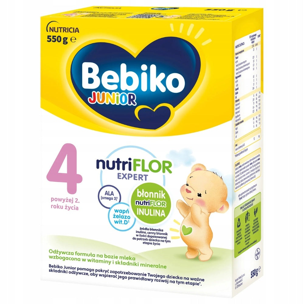 Bebiko 4 Junior nutritional formula based on milk over 2 years of age 550g Packaging status original