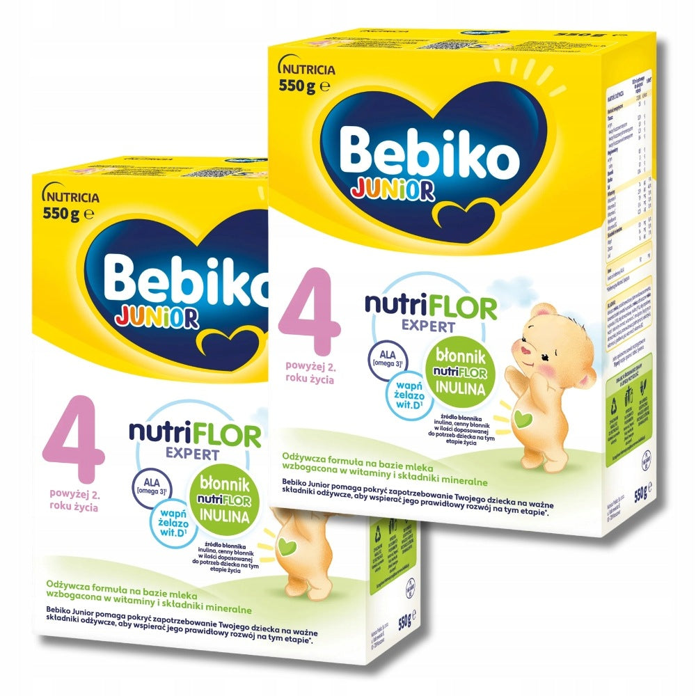 Bebiko 4 Junior nutritional formula based on milk over 2 years of age 550g