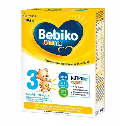 Bebiko Junior 3 NUTRIflor Expert, nutritional formula based on milk, above