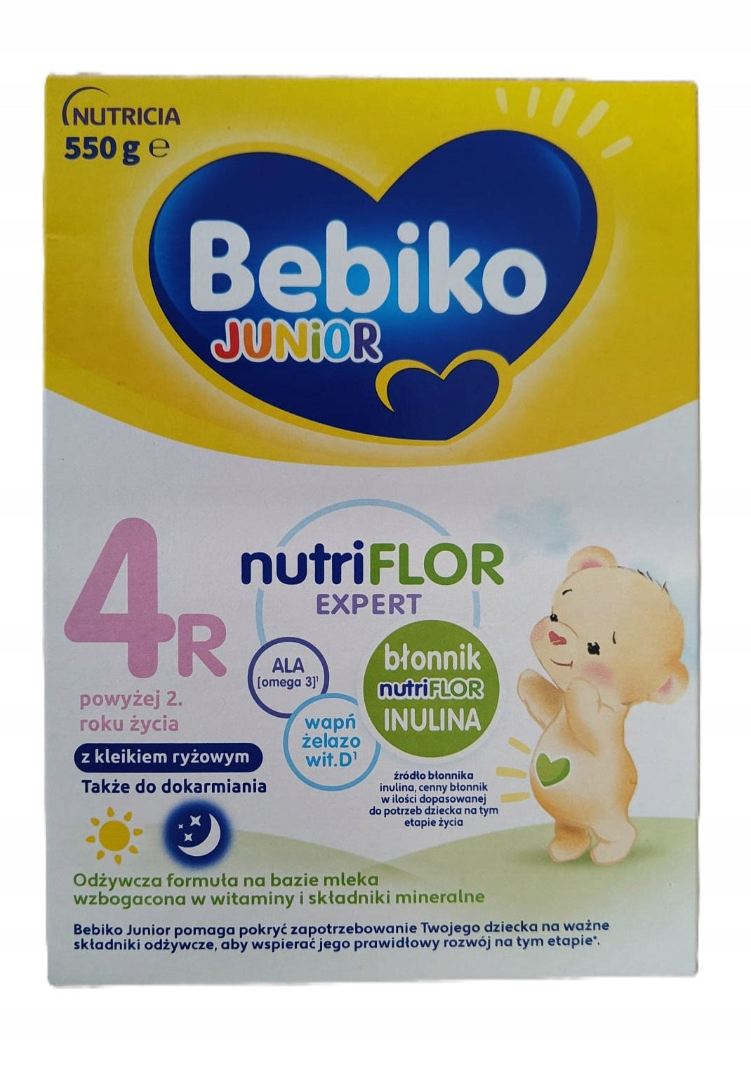 Bebiko Junior 4R 550g Packaging status original