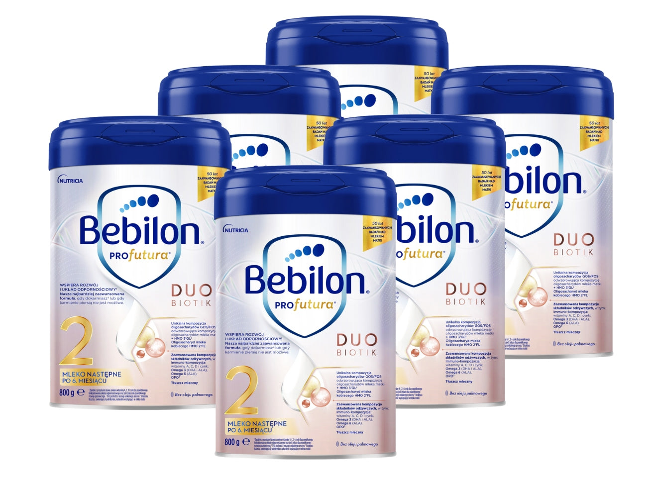 Bebilon PROfutura DUOBIOTIK 2 SET 6 x 800 g