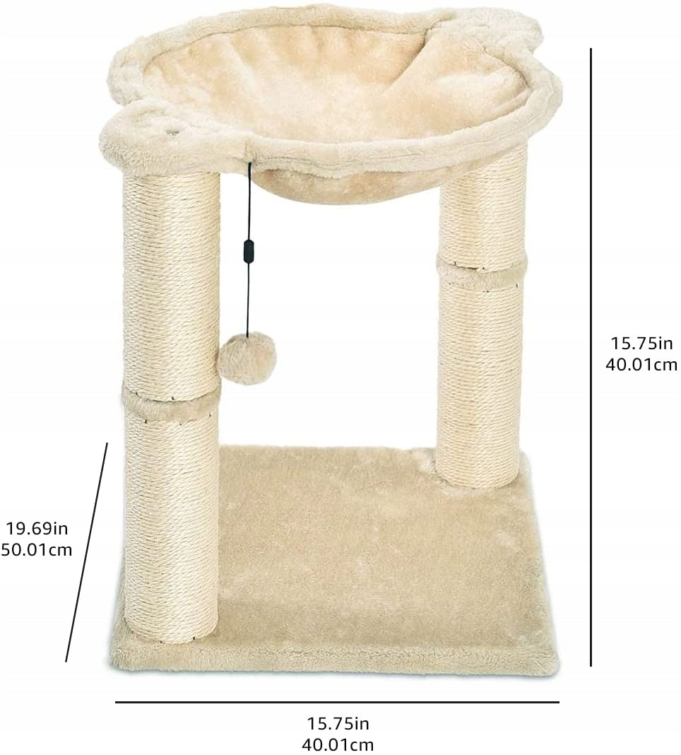 Bed AmazoneBasic beige rectangular 50 x 40 cm x 40 cm Length 50 cm