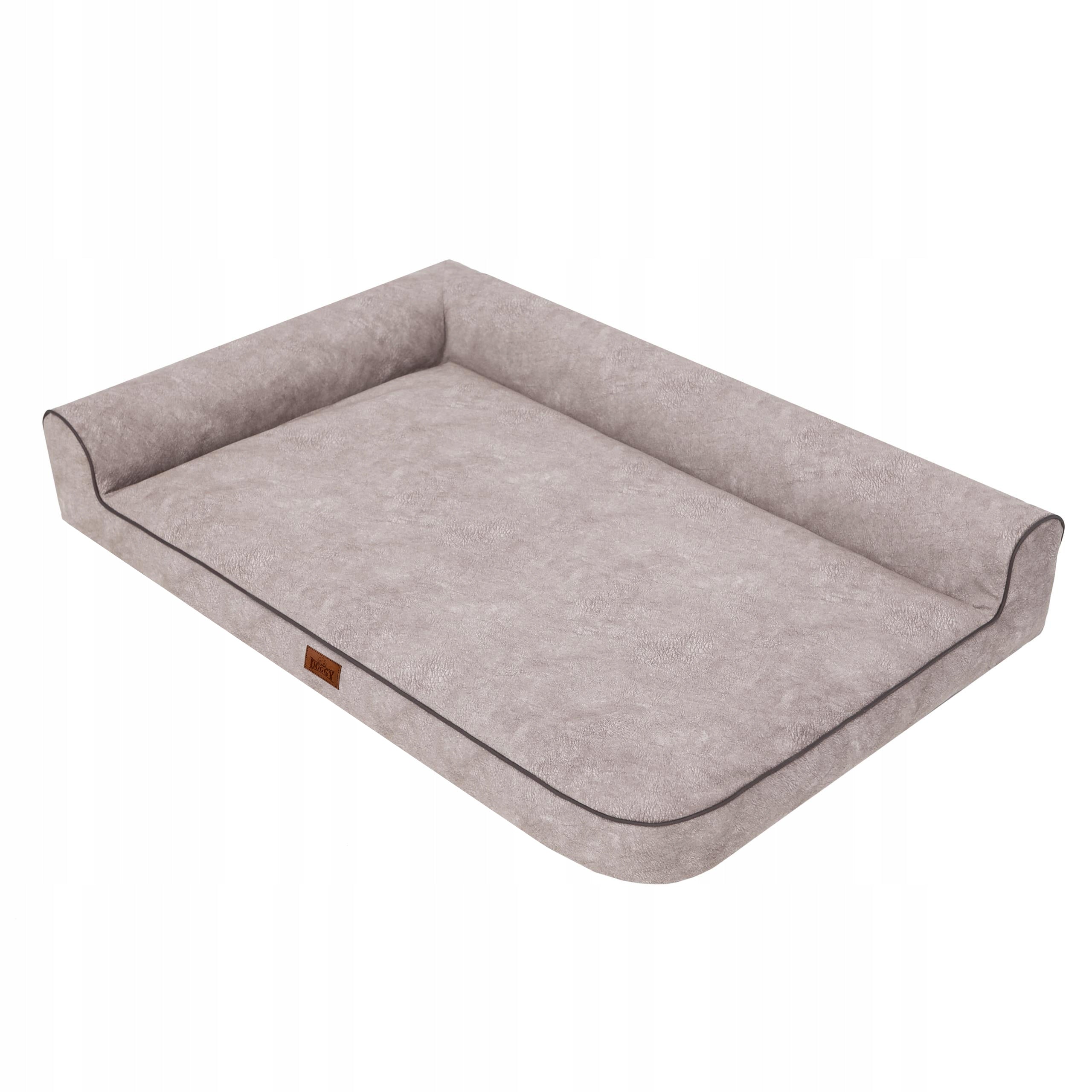 Bed Best beige couch bedding dog pillow Hobbydog XL 100x66 cm Trade name XL LEGOWISKO BEST SZARY BEŻ