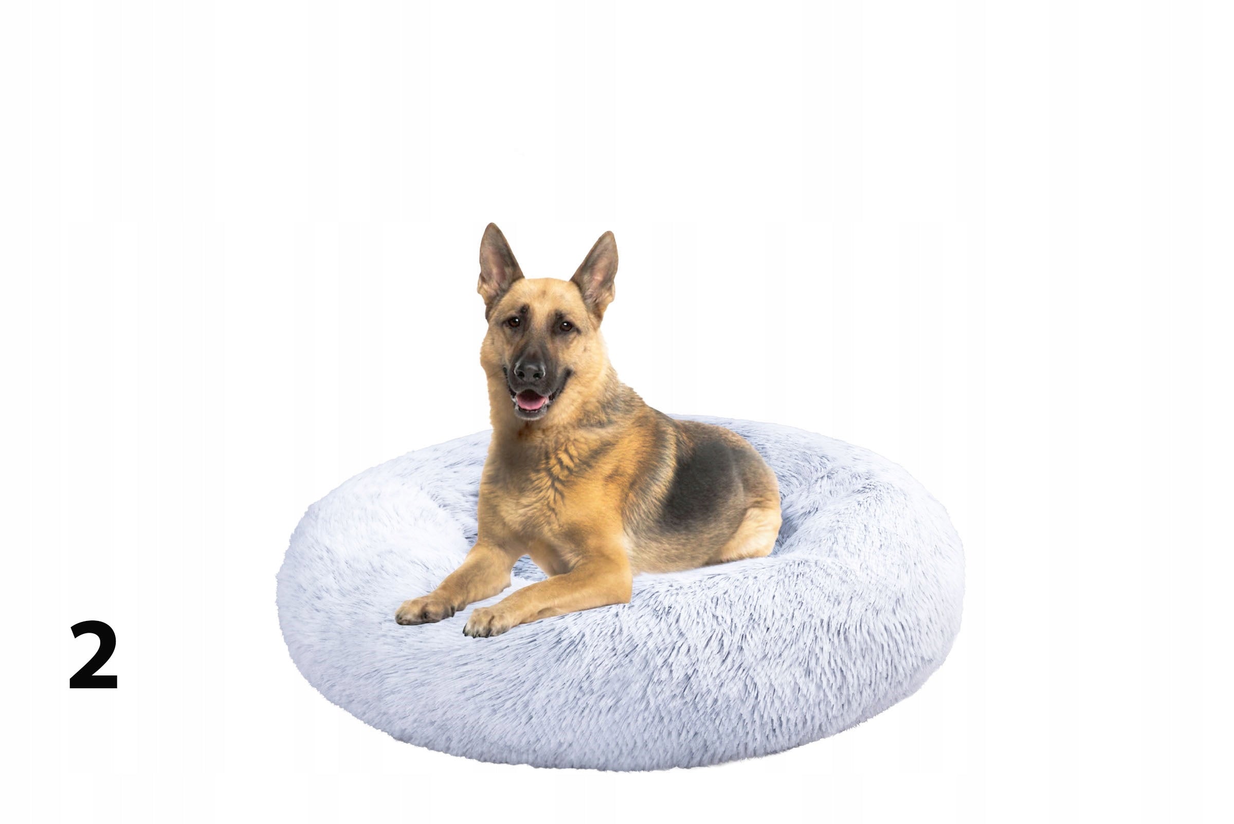 Bed Cloud for dog and cat Shaggy 100 Removable Cover Green Brand Lagram