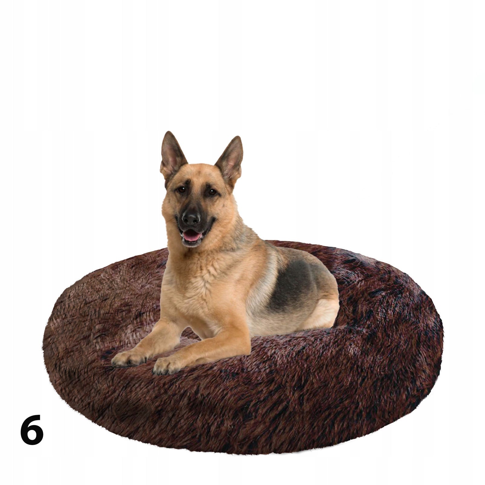 Bed Cloud for dog and cat Shaggy 100 Removable Cover Green Trade name Legowisko
