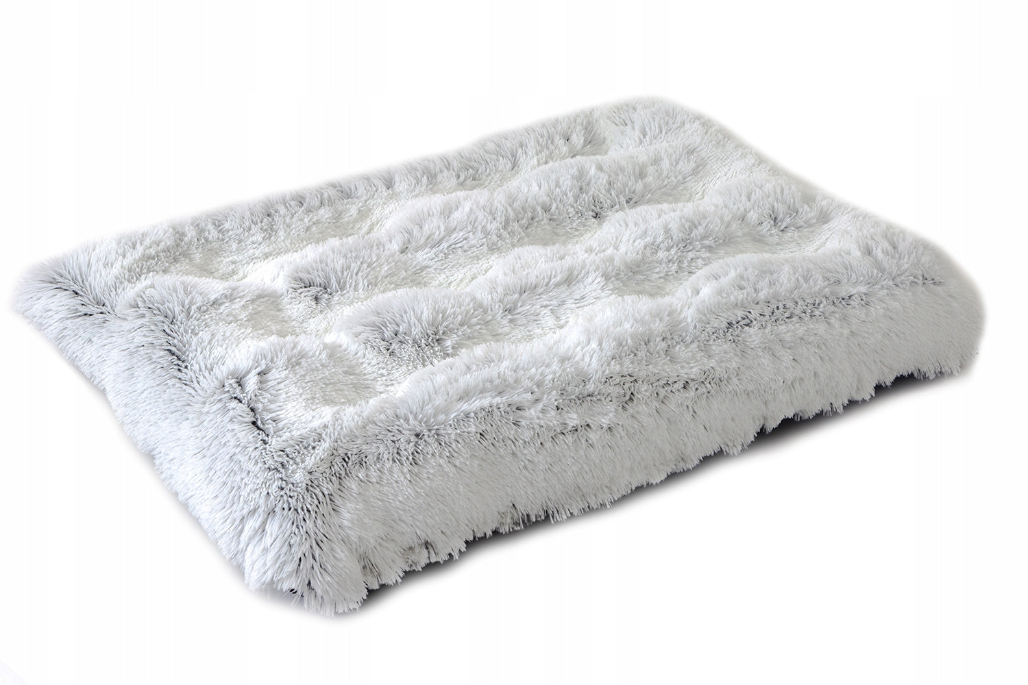 Bed Cushion for dog and cat SHAGGY soft and hairy 100x70 Grey Model Poduszka