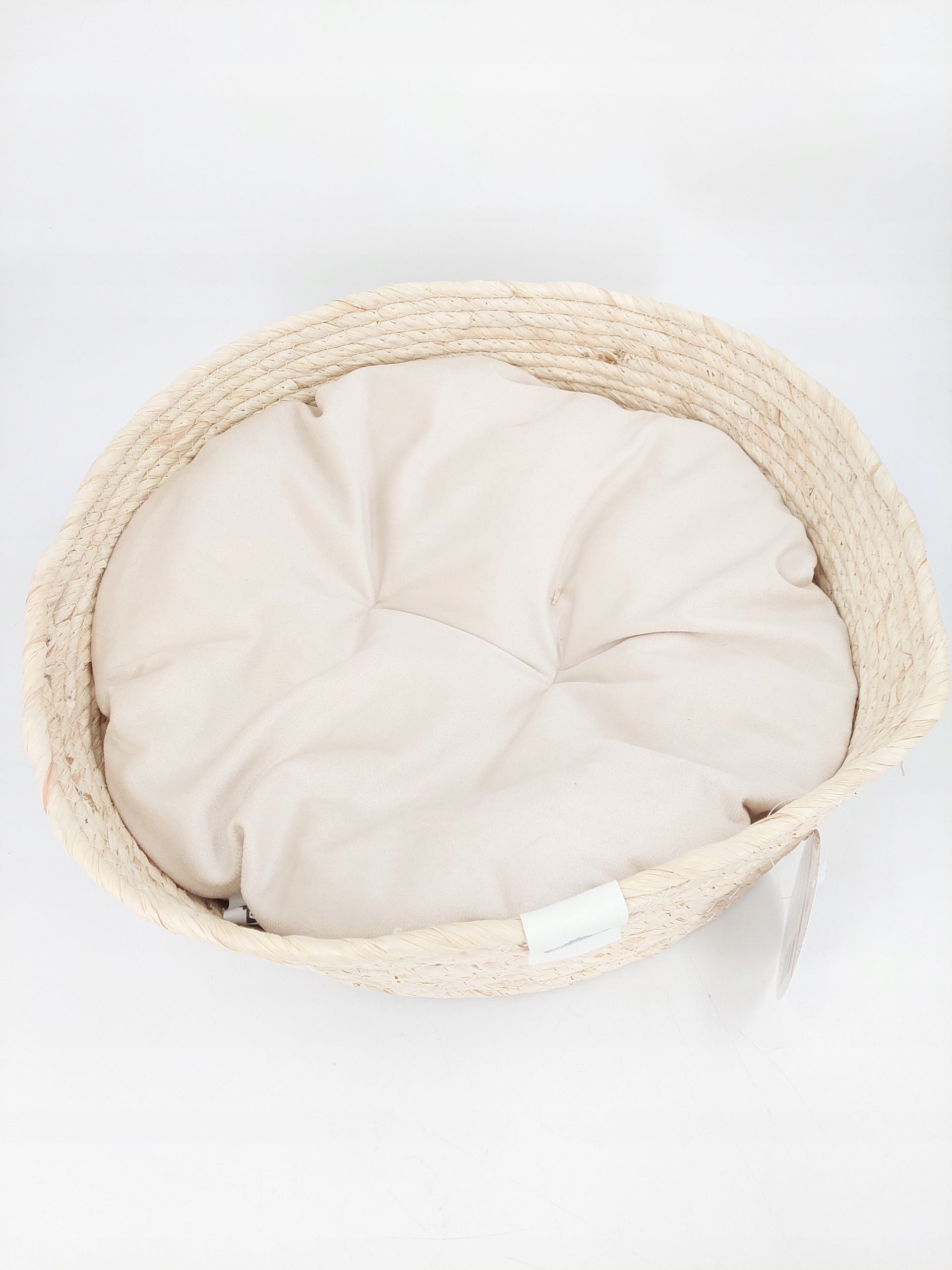 Bed Dehner Premium Lovely white beige Ø45 cm height 13 cm Brand no brand