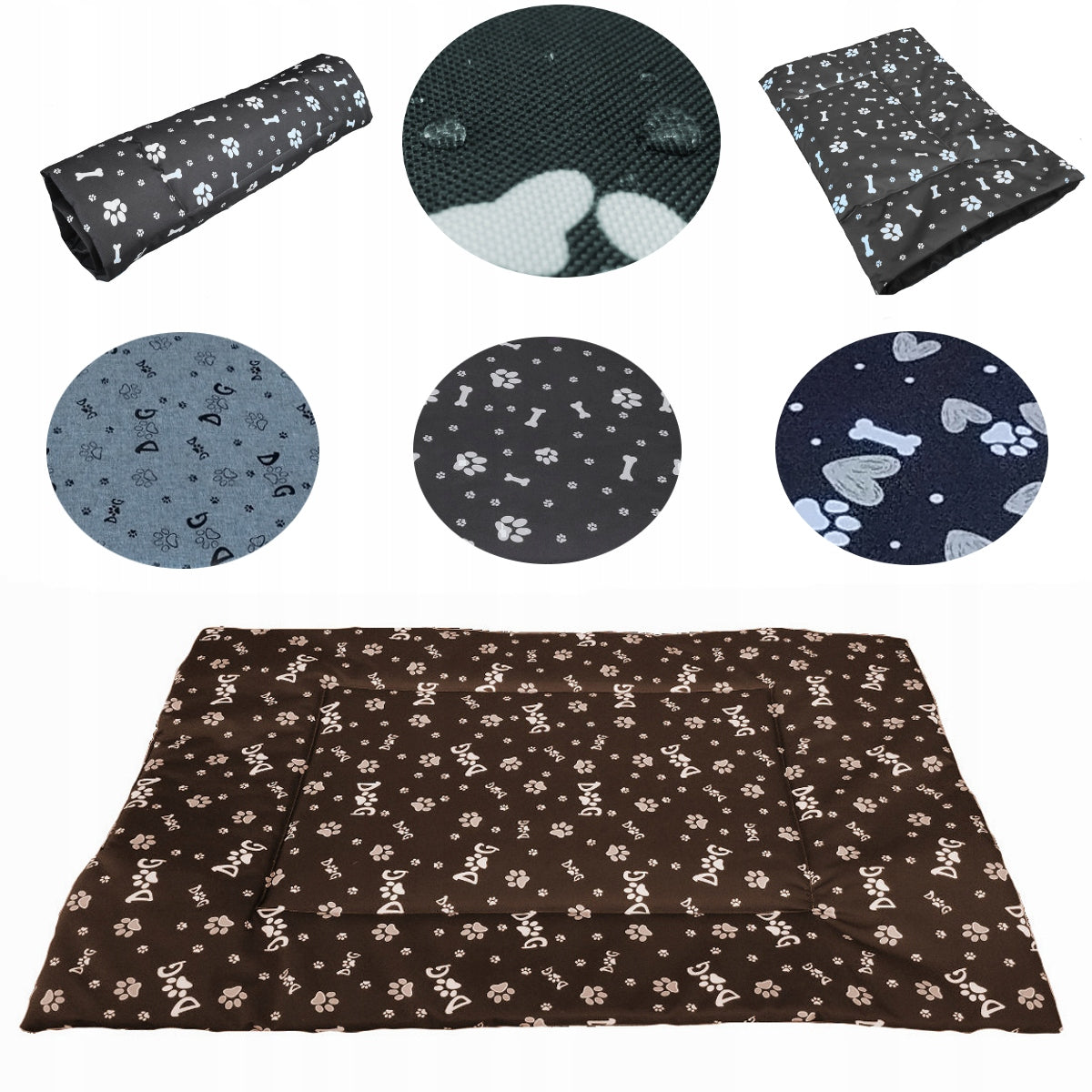 Bed Rabbit Dog Mat Cooling Waterproof For Car 100x70