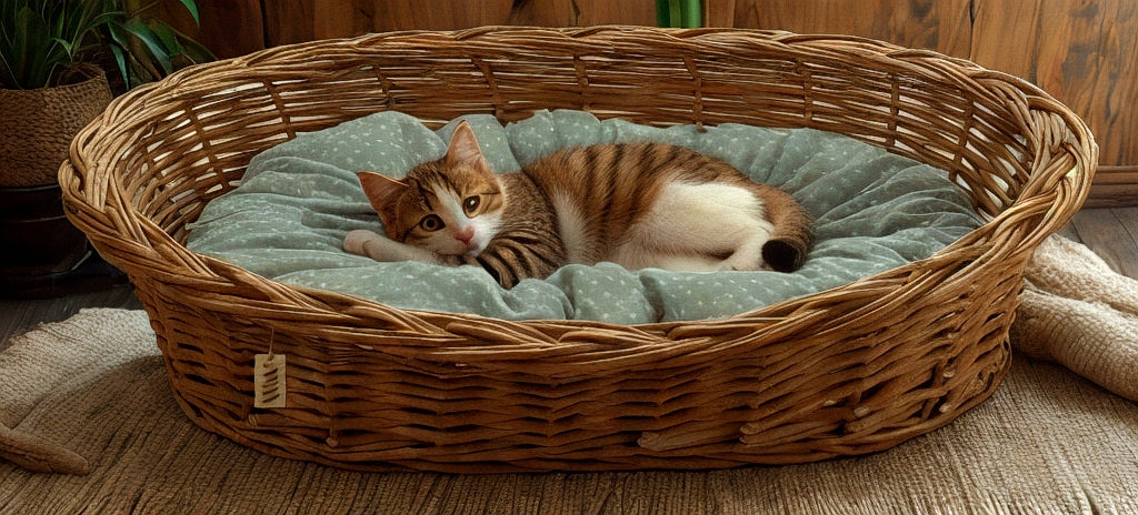 Bed cat pillow bedding soft dog wicker basket EAN (GTIN) 5904906036673