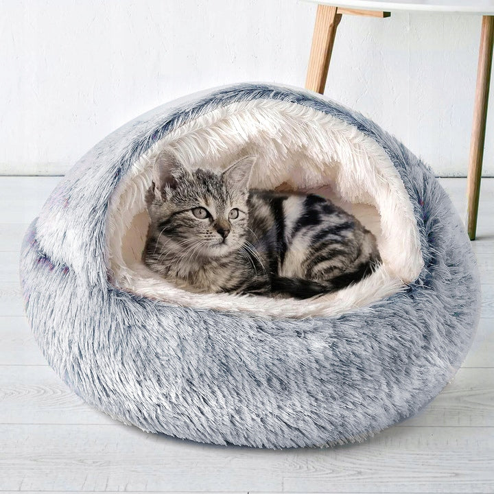 Bed plush fluffy soft pillow cottage 2in1 for cat / dog (I049) Manufacturer code I049