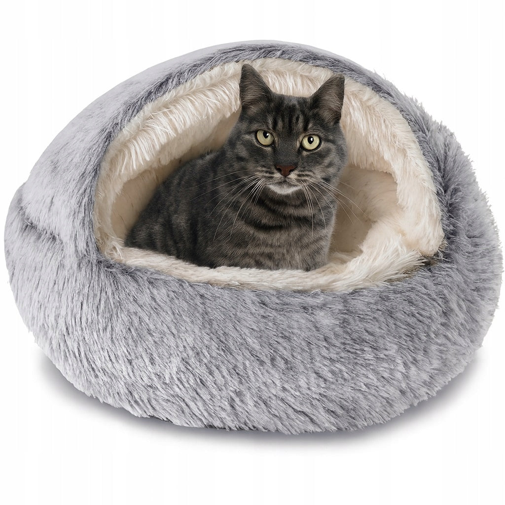 Bed plush fluffy soft pillow cottage 2in1 for cat / dog (I049)