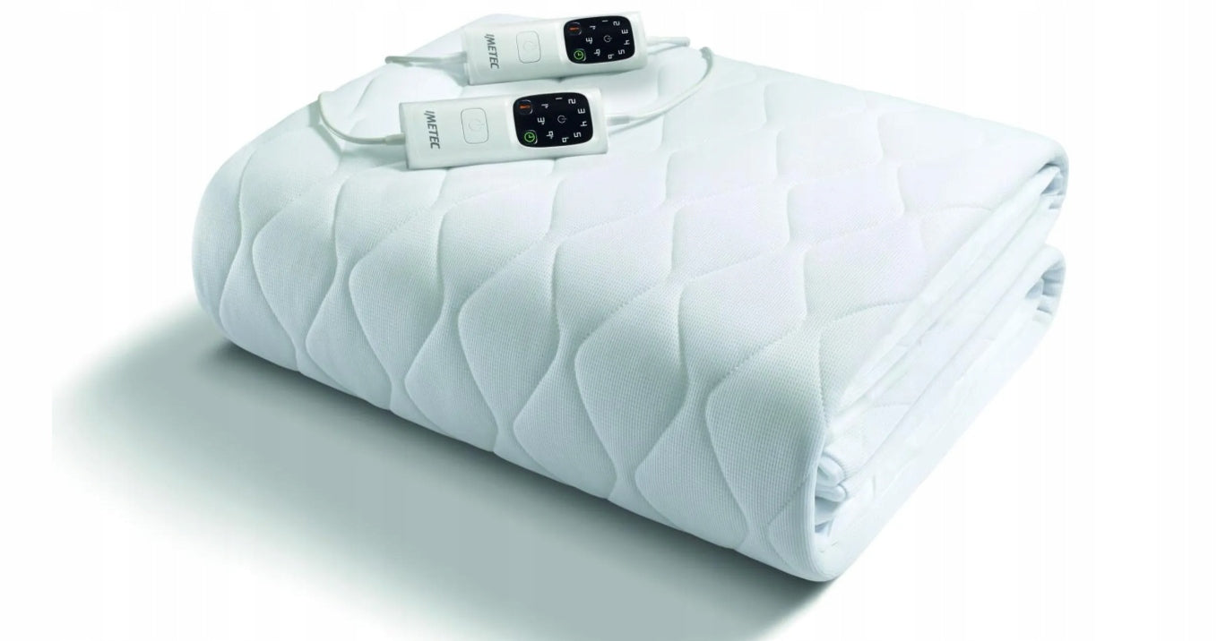 Bed warmer, white 195x90cm Double