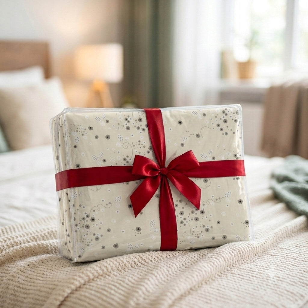 Bedding 140x200 with bark 1x70x80 bark cotton for gift patterns Packaging status original