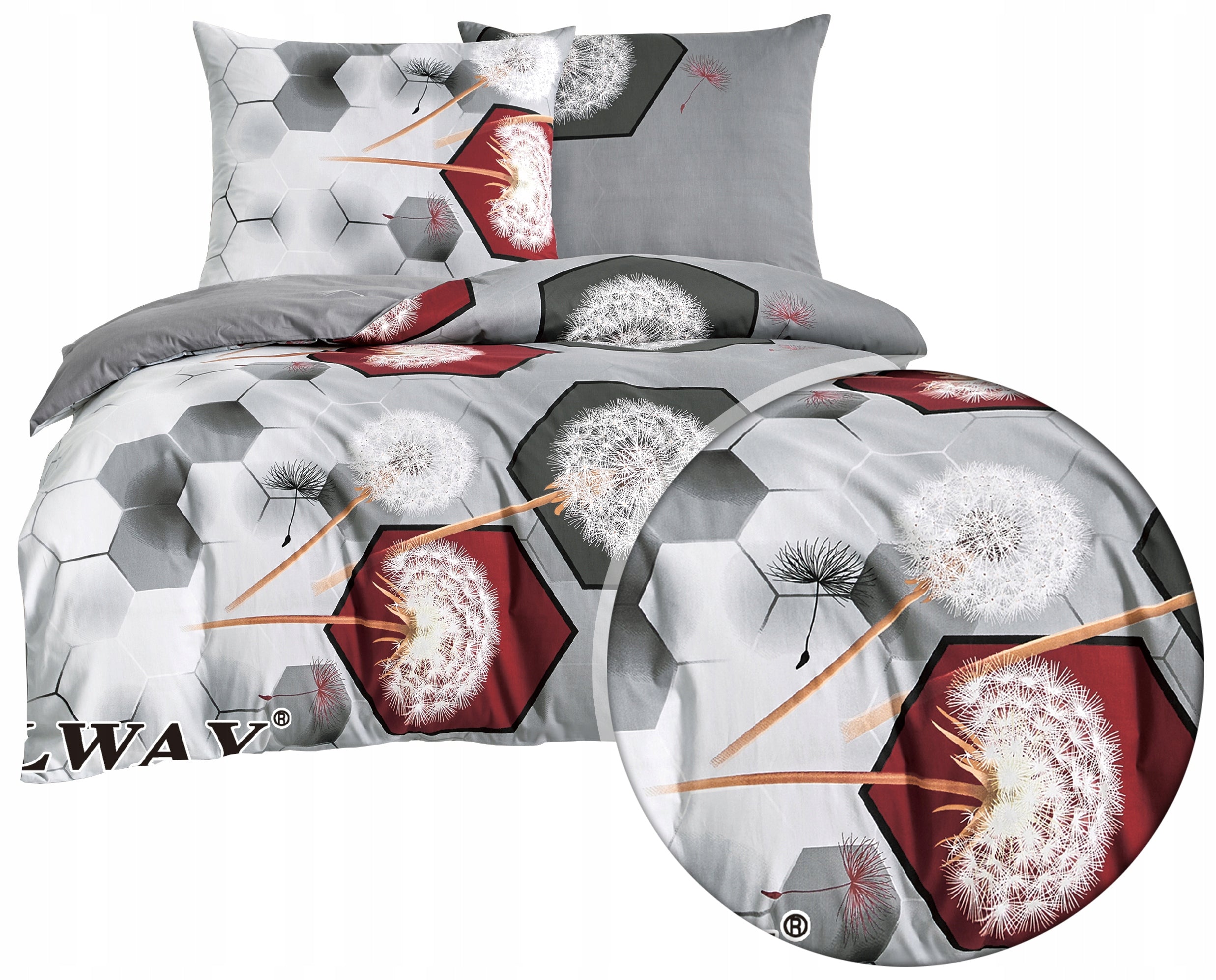 Bedding 160x200 cotton satin ELWAY 8089 100% Cotton NEW DESIGNS