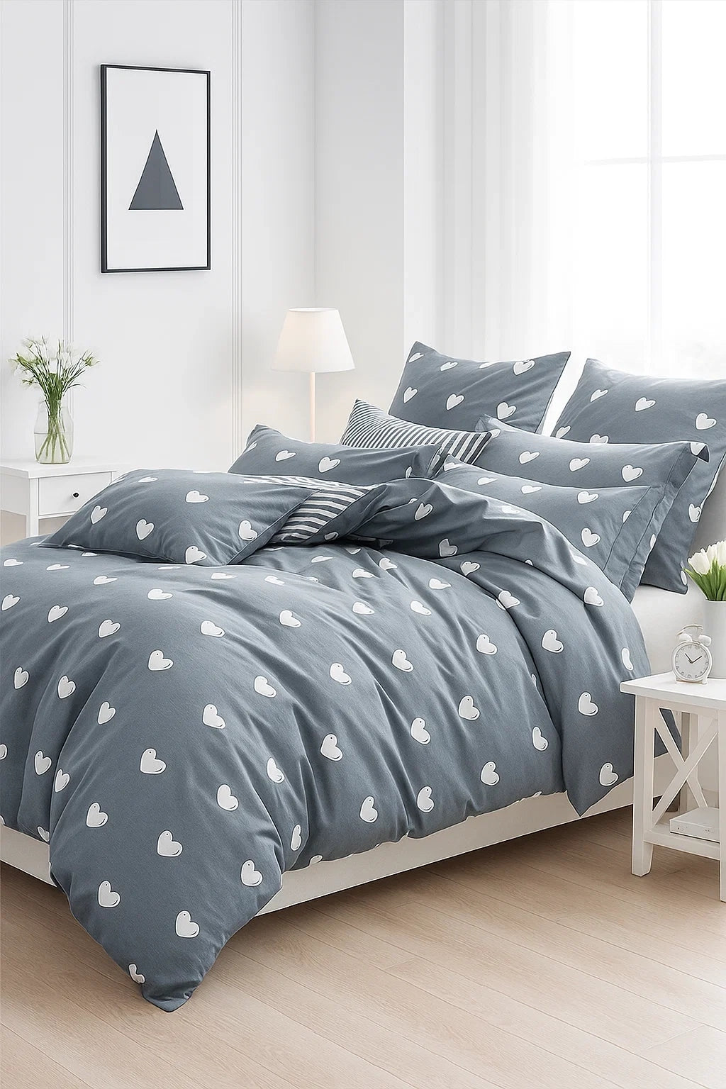 Bedding 200x220 +covers real cotton flowers Manufacturer code POŚCIEL 200x220 WZÓR NA PREZENT BAWEŁNA 100%
