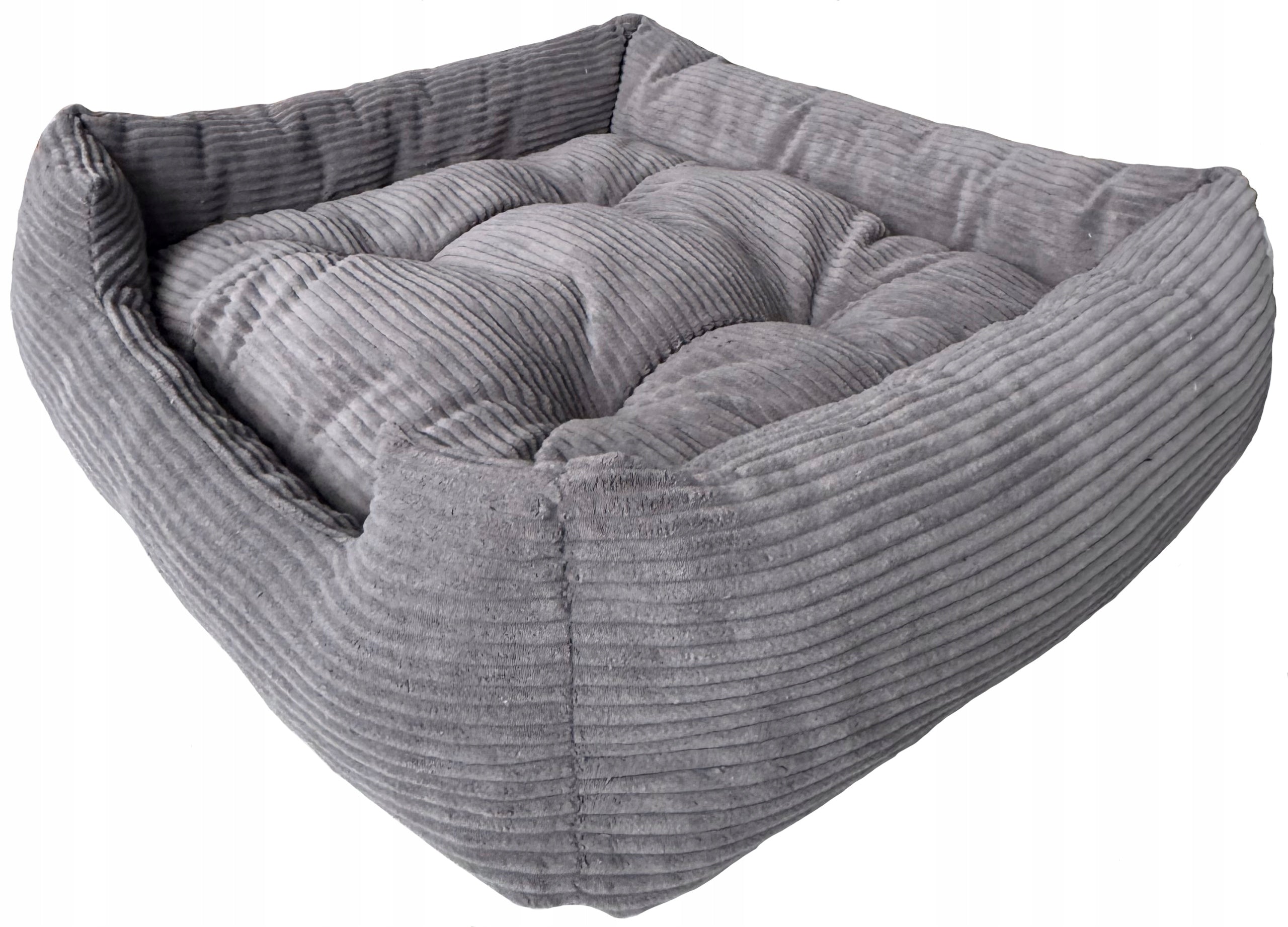 Bedding Cushion SOFT PLUSH 75x65cm AXS grey corduroy Brand Extrasen