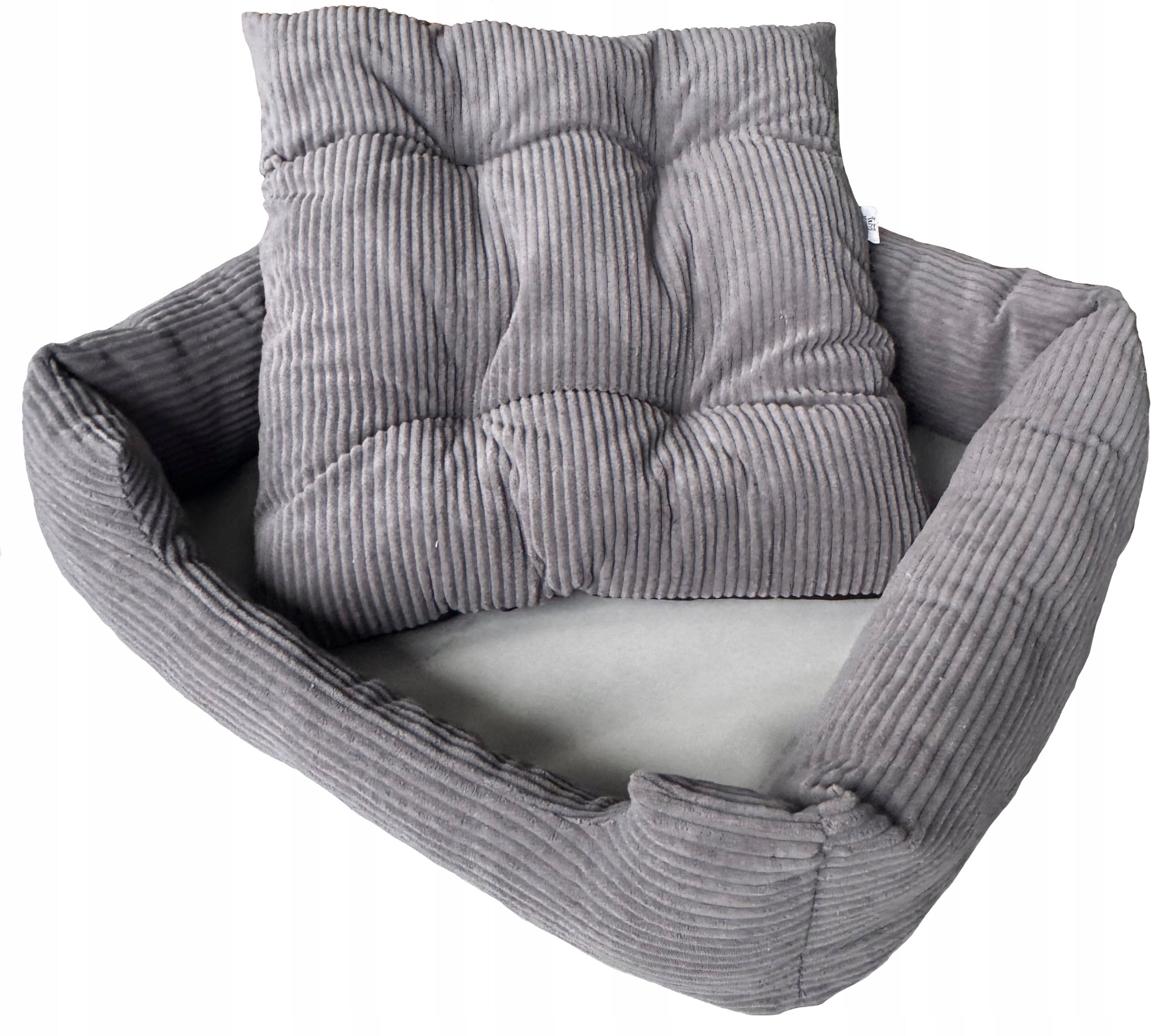 Bedding Cushion SOFT PLUSH 75x65cm AXS grey corduroy Model 75x65cm AXS szary sztruks