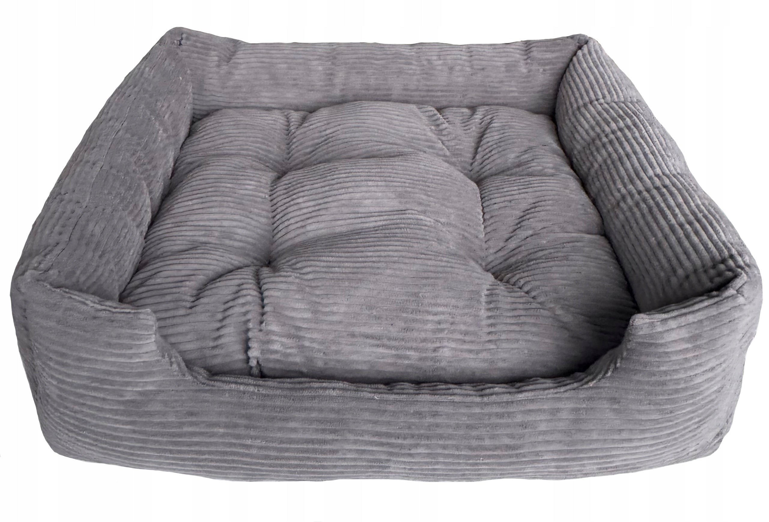Bedding Cushion SOFT PLUSH 75x65cm AXS grey corduroy Product width 65 cm