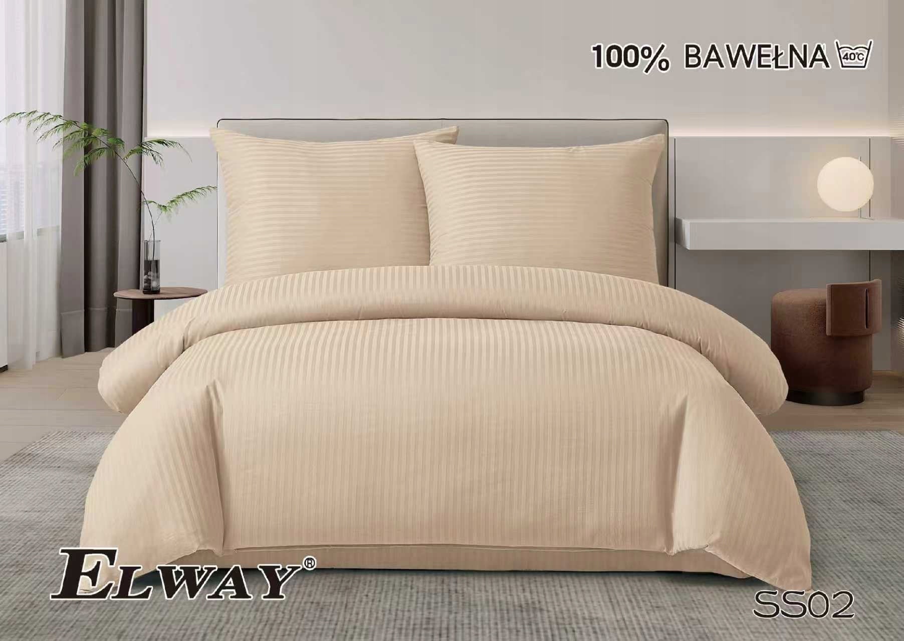 Bedding Hotel Adamaszek 200x220 100% Cotton ELWAY COLORS Length of comforter cover 220 cm