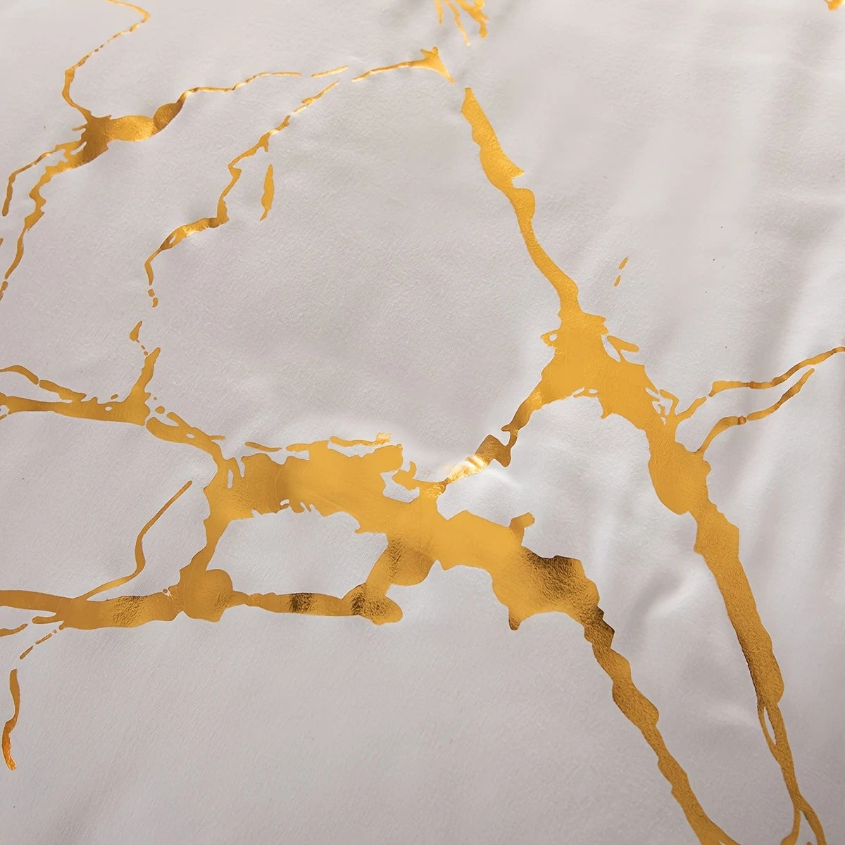 Bedding Marble White Gold Application 160x200 Set Marble Quilt dimensions 160x200cm