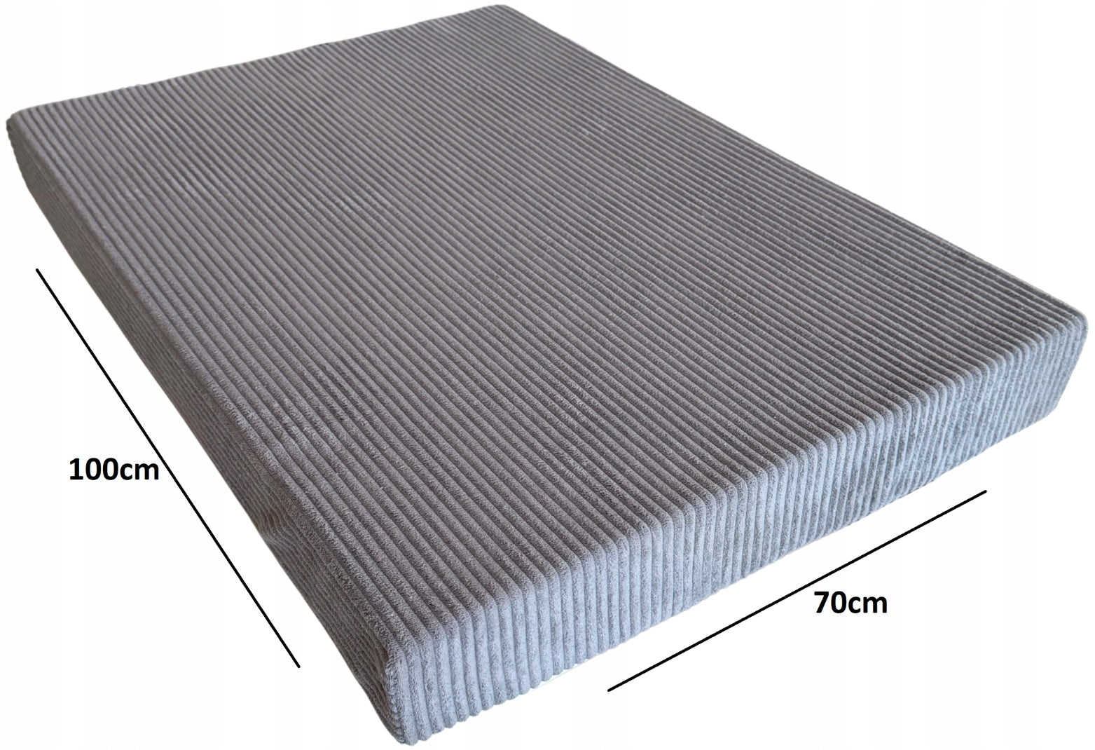 Bedding Mattress 100x70cm removable pillows freebie CORDUROY AS2 Brand Extrasen