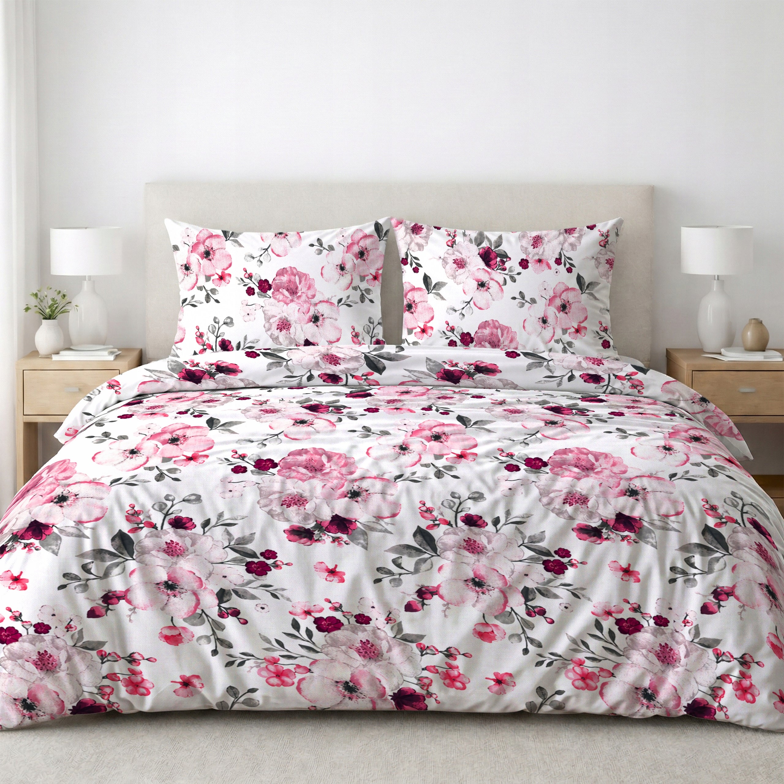 Bedding Set 160x200cm 100% COTTON 2x PILLOWCASES 70x80 New Designs Set Manufacturer code Settimo