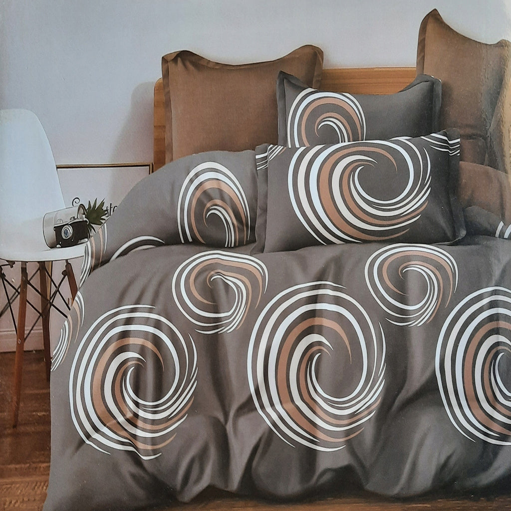 Bedding set satin cotton 180x200 + sheet different patterns