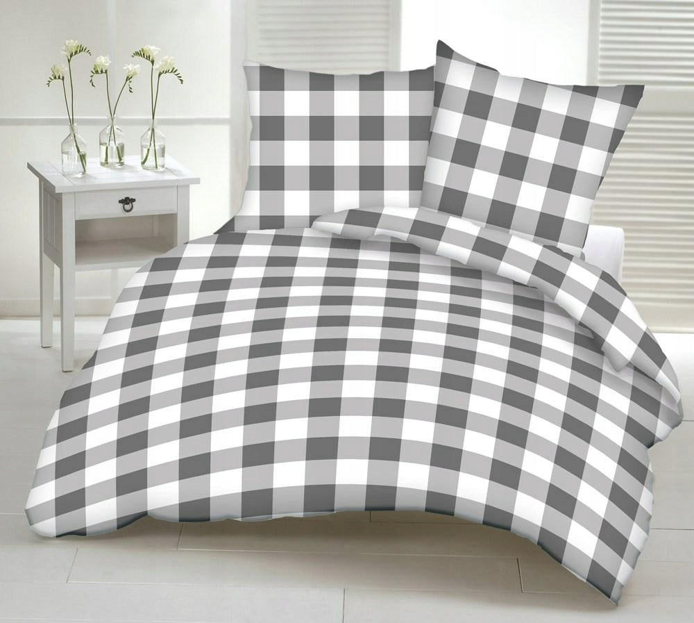 Bedding with bark 160x200 171a grey white button grille thick Packaging status original