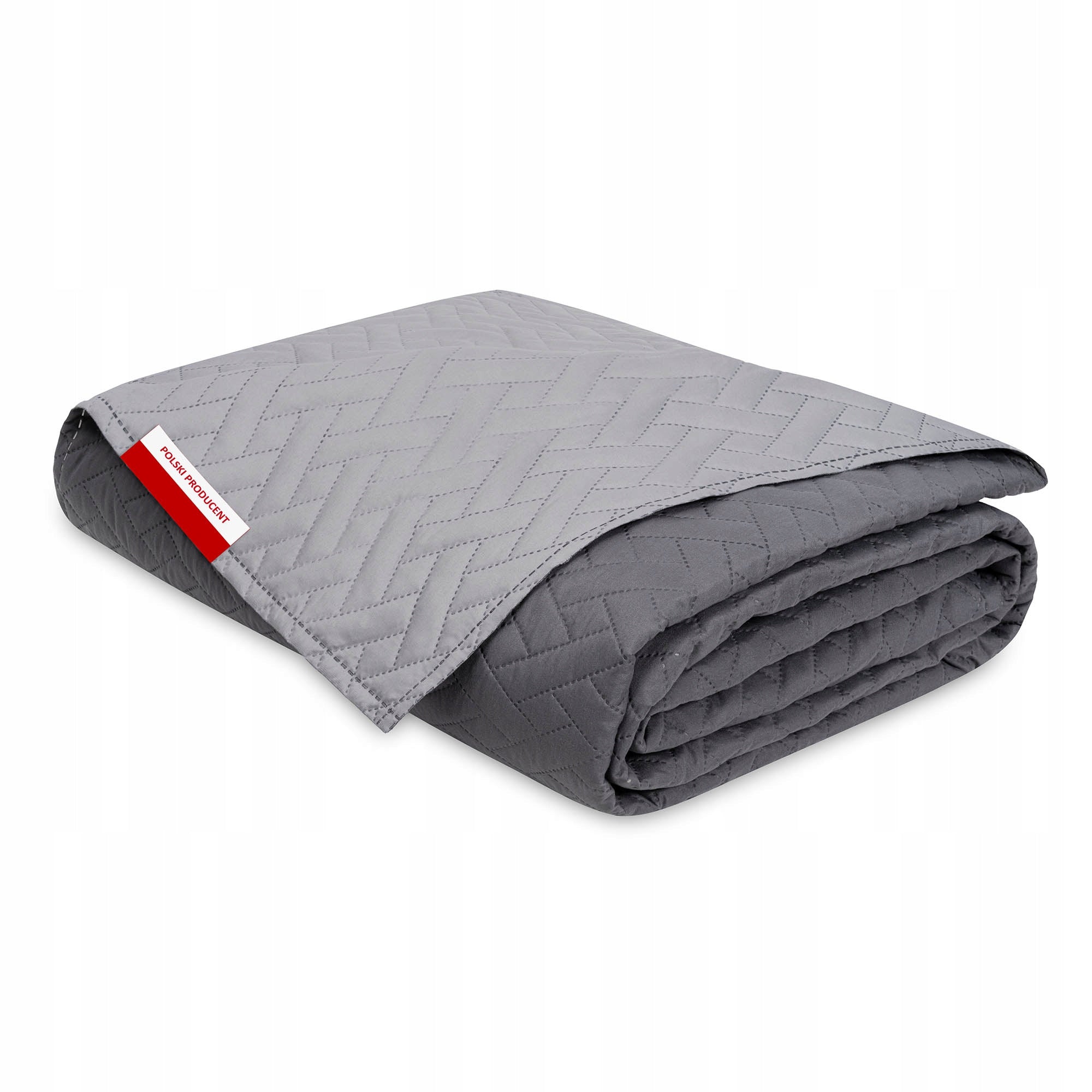 Bedspread 160x200 Double Sided Quilted For Gift Grey Graphite Manufacturer code Narzuta na Kanapę Wersalkę Na PREZENT 5