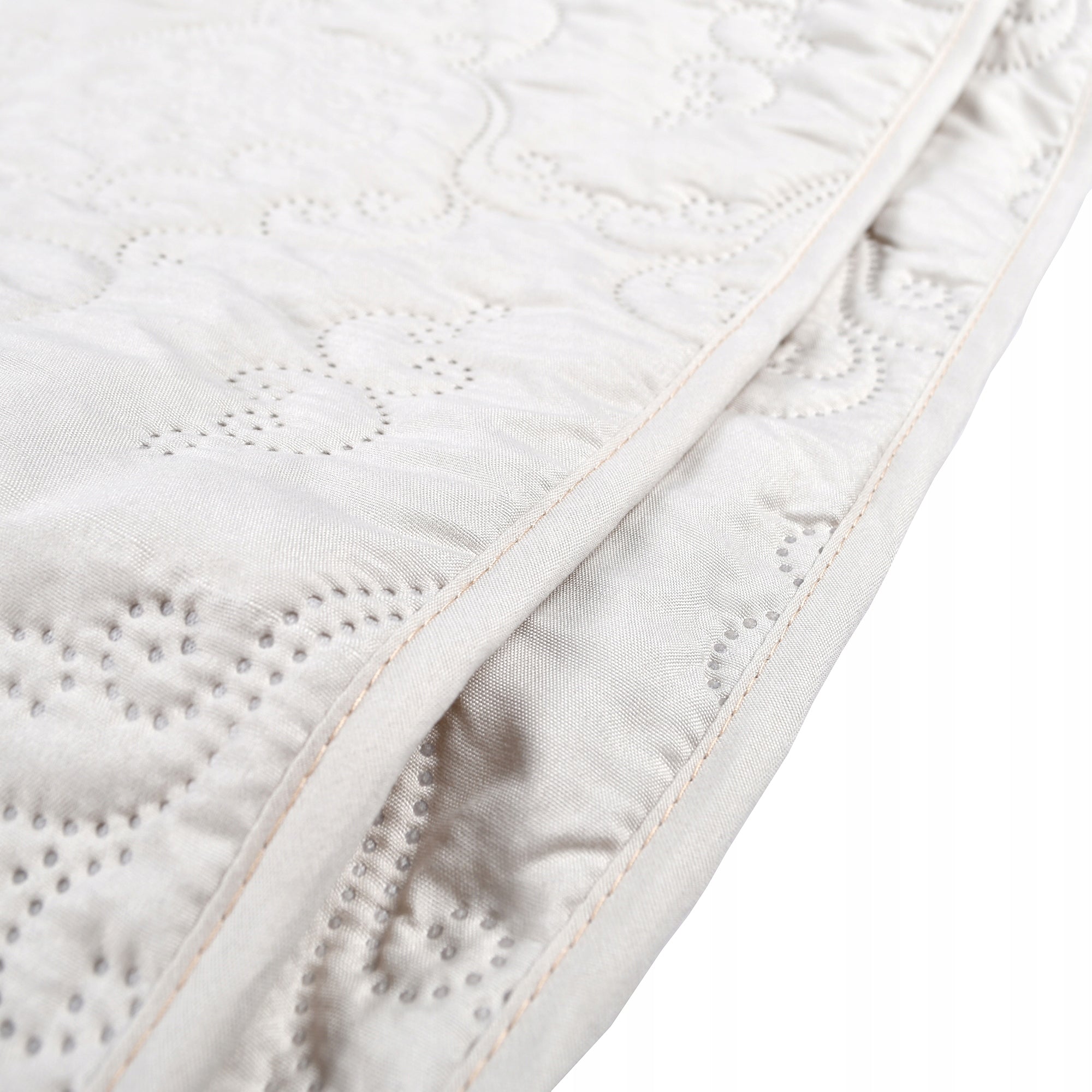 Bedspread Blanket Embroidered 240x260 Soft Pled Milk Flowers Packaging status original