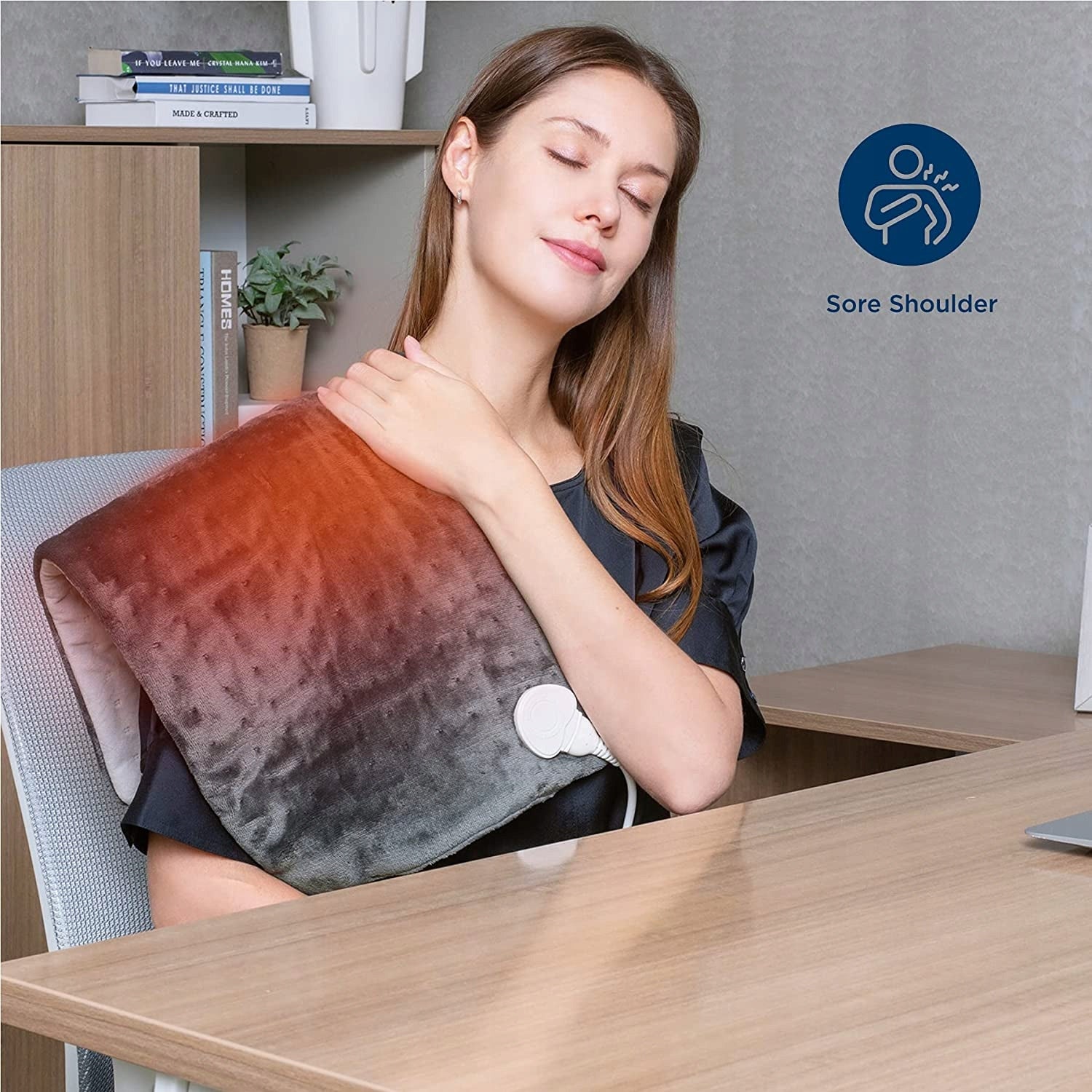 Bedsure Heating pad 30x60 grey EAN (GTIN) 5701983524327