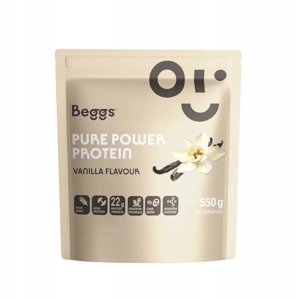 Beggs Pure Power Protein Vanilla 550g