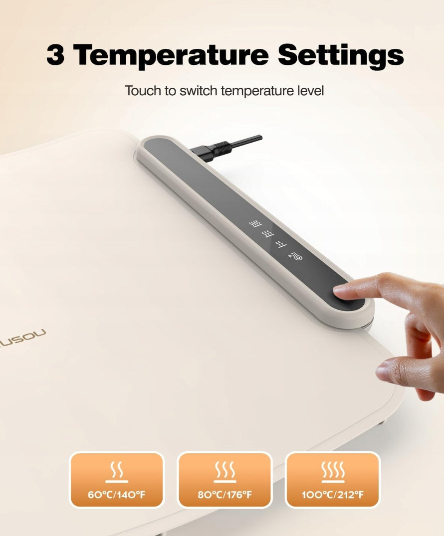 Beige Food Heating Mat Medical device no