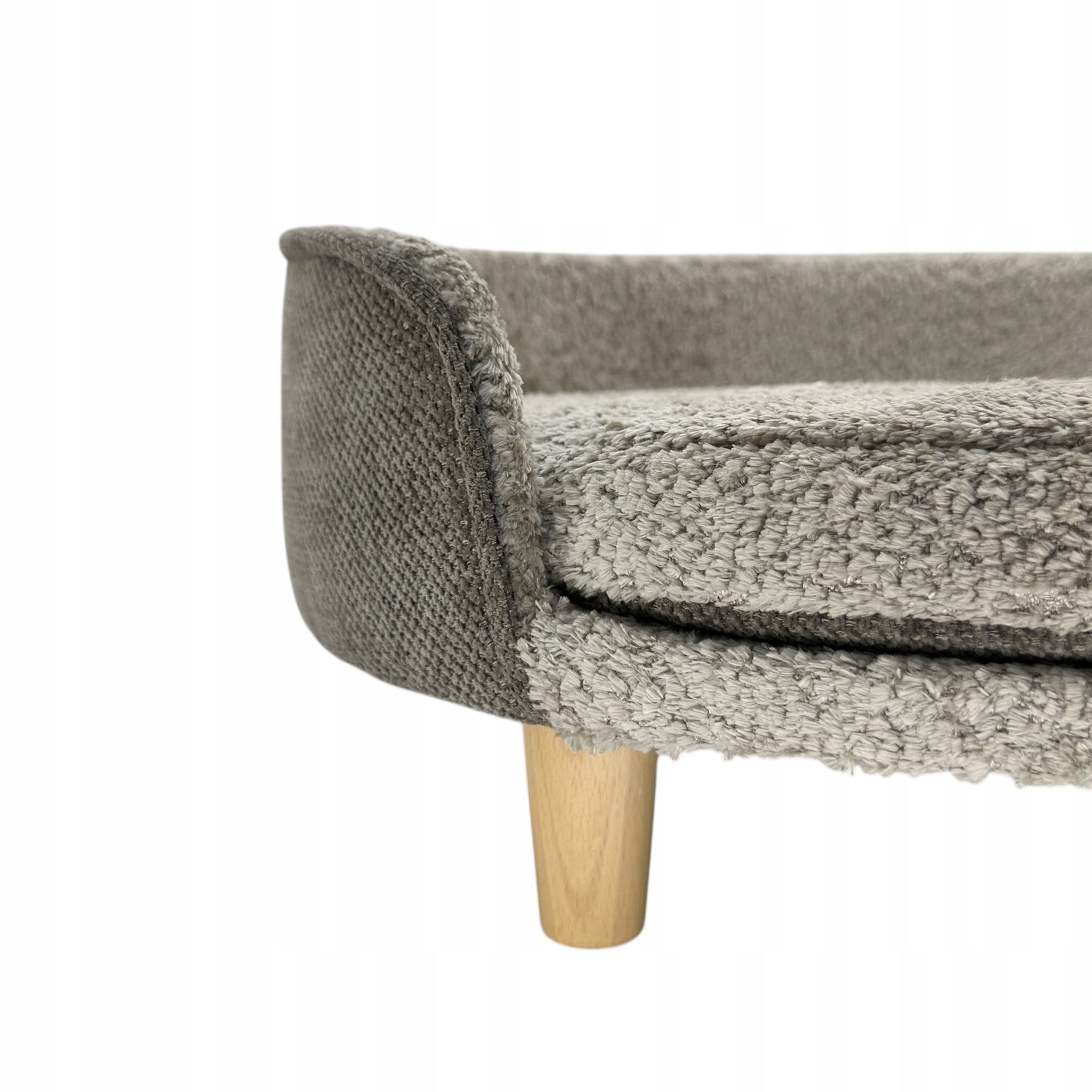 Beige dog and cat bed orthopedic laundry pillow + FREEBIE Trade name Legowisko ortopedyczne, sofa kanapa leżanka ergonomiczna dla psa i kota