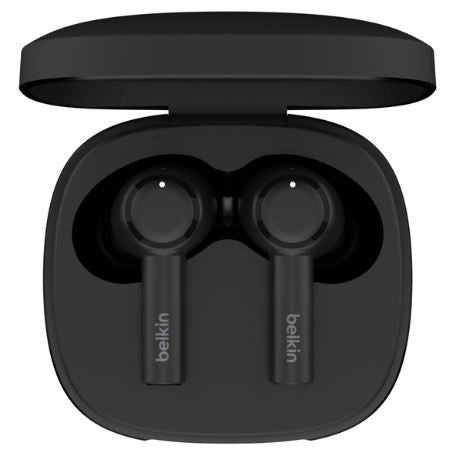 Belkin SoundForm Pulse In-Ear Headphones Anc Bluetooth IPX5 black Model AUC007btBLK