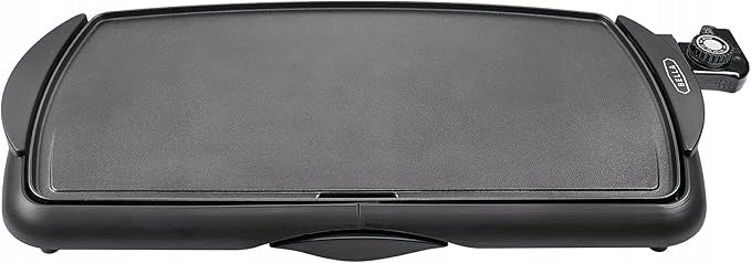 Bella Griddle 10,5x20 Inch, Nonstick Coating, 1500W, Black Power rating 1500 W