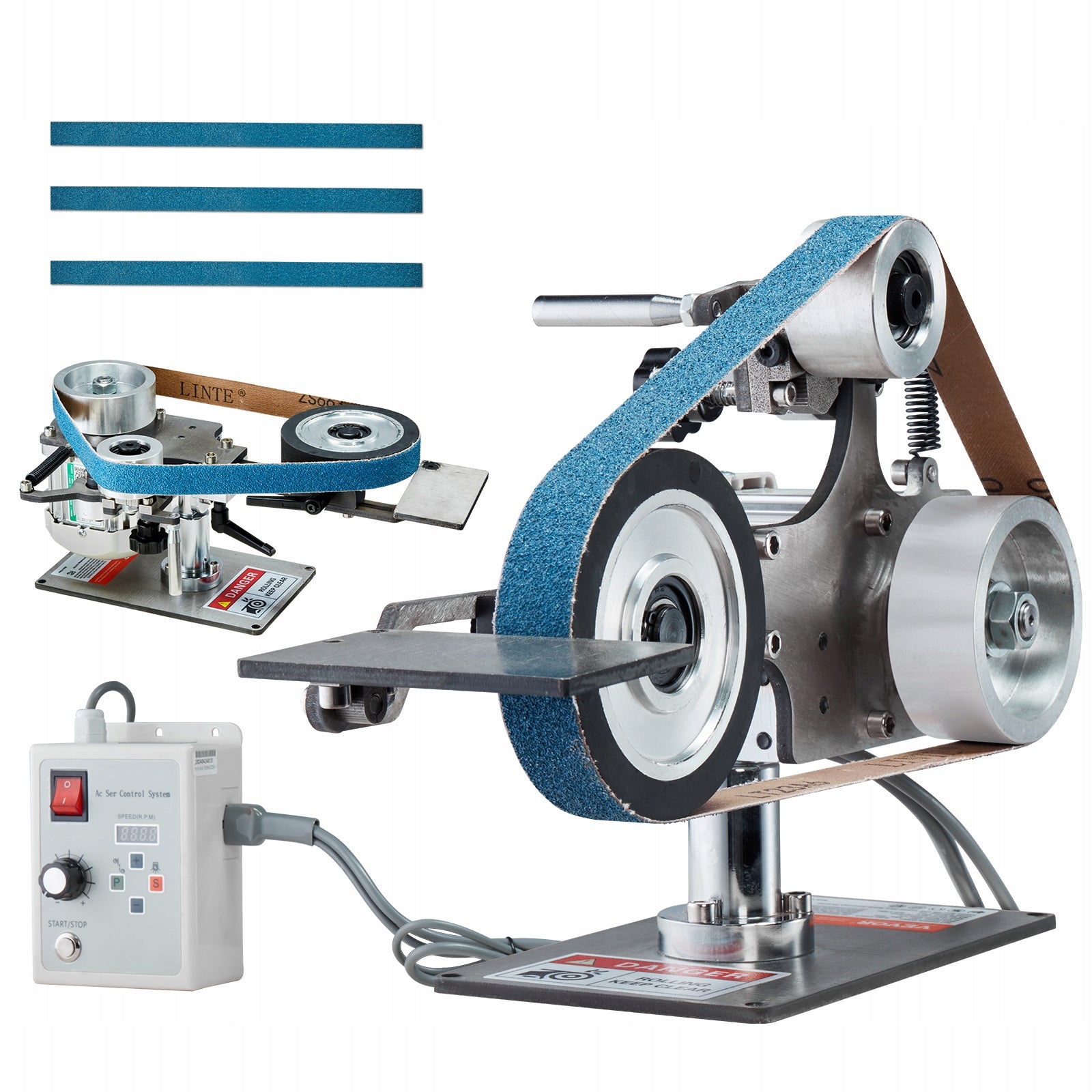 Belt Sander 550W 762x25,4MM For Metalworking And Knife Making