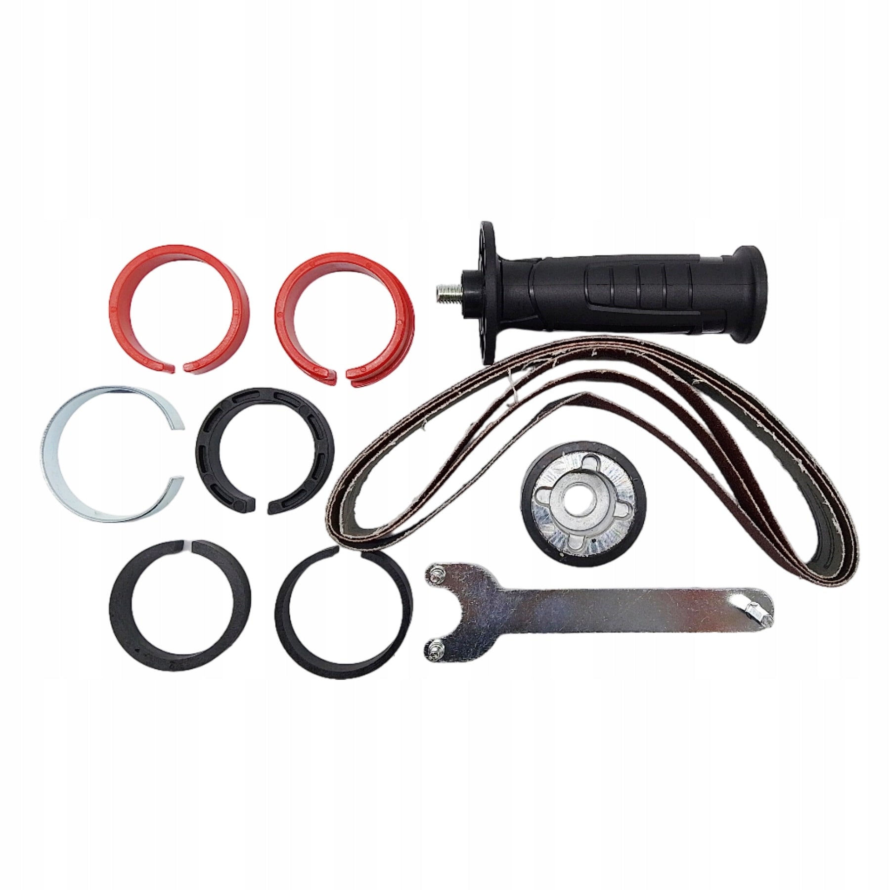 Belt attachment for grinding and polishing pipes adapter for grinder Manufacturer code FT5688