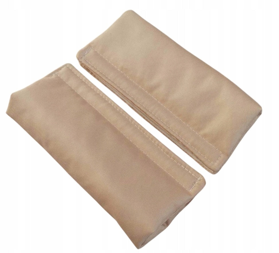 Belt protector in stroller caramel warm light brown